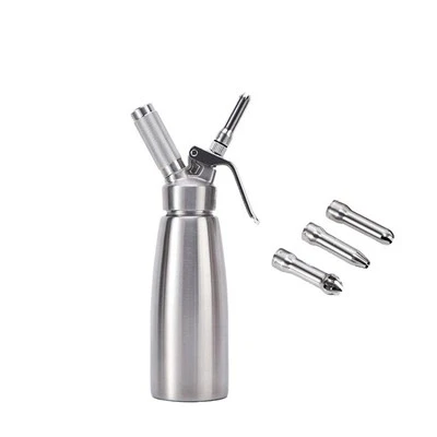Dispenser per panna N2O in acciaio inossidabile
